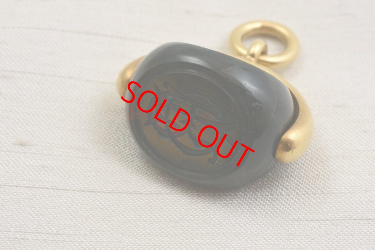 画像2: GOLD.ブラッドストーンシール (2)