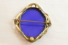 画像2: Sold ピンチベック　モザイクブローチ (2)