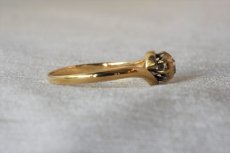 画像4: Sold GOLD・ダイヤモンドリング (4)