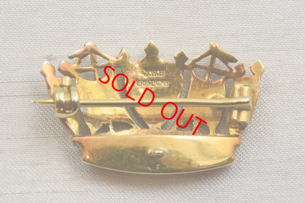 画像2: 9ct・パールブローチ (2)