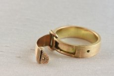 画像8: GOLD・バックルリング (8)