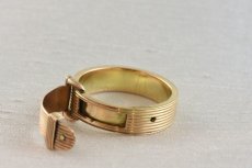 画像7: GOLD・バックルリング (7)