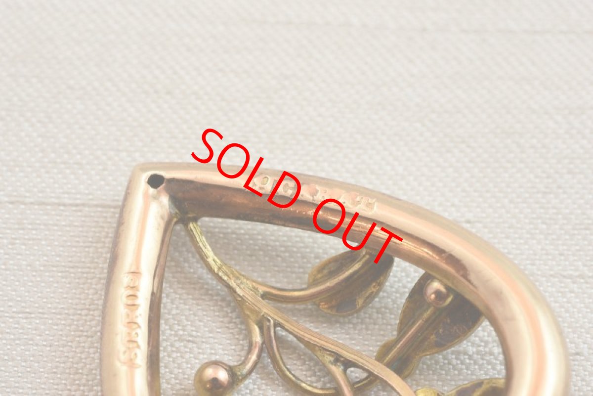 画像3: GOLD,ペリドット・パールペンダント (3)