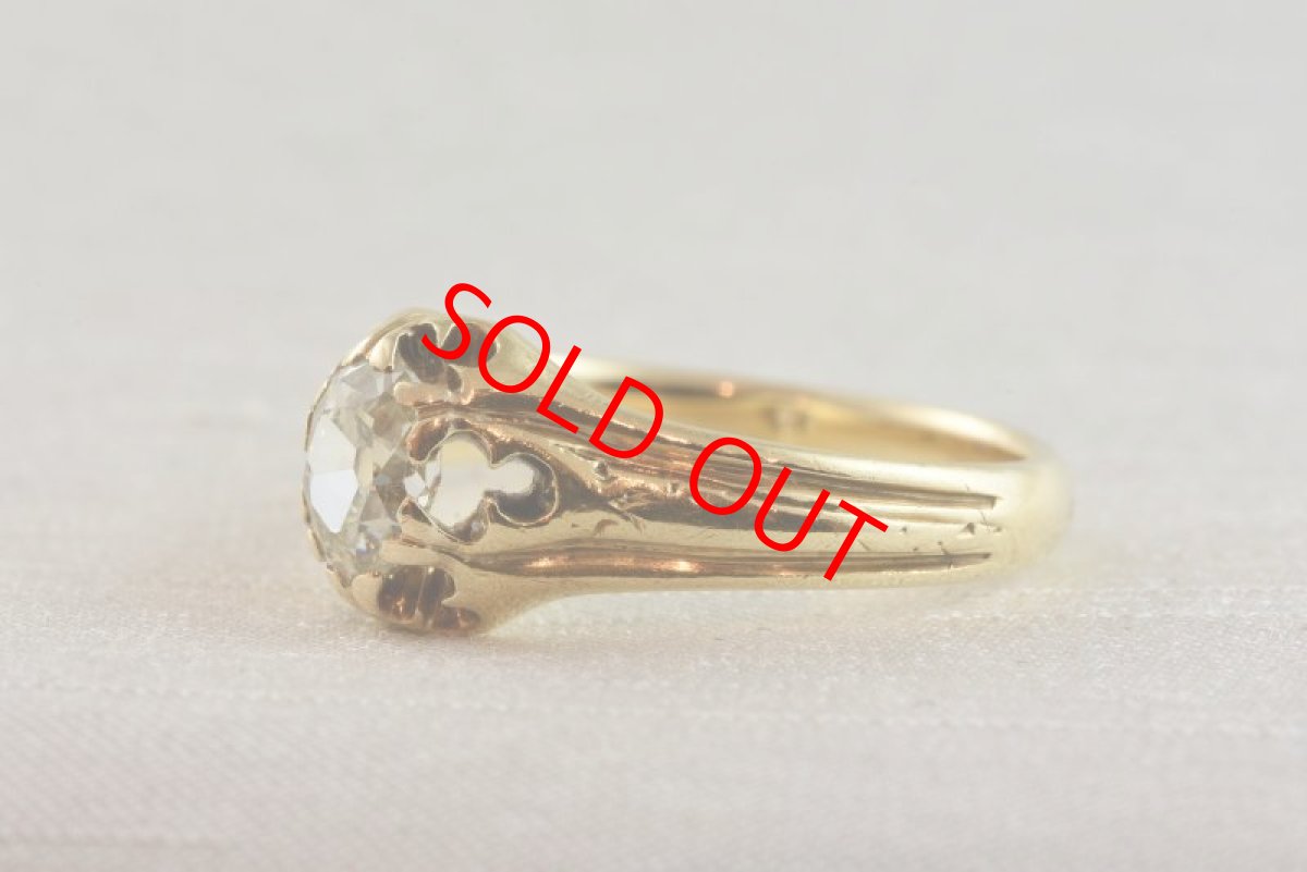 画像2: GOLD,ダイヤモンドリング (2)