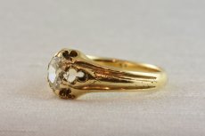 画像2: GOLD,ダイヤモンドリング (2)