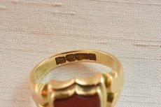 画像7: Sold 15ct,カーネリアン　インタリオリング (7)