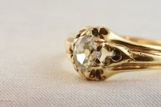 画像7: GOLD,ダイヤモンドリング (7)