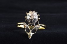 画像7: GOLD,SV ダイヤモンドリング (7)