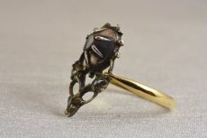 画像2: GOLD,SV ダイヤモンドリング (2)