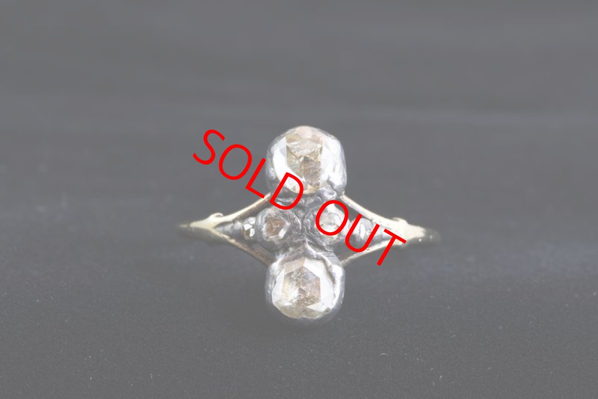 画像7: GOLD,SV・ダイヤモンドリング (7)