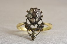 画像1: GOLD,SV ダイヤモンドリング (1)