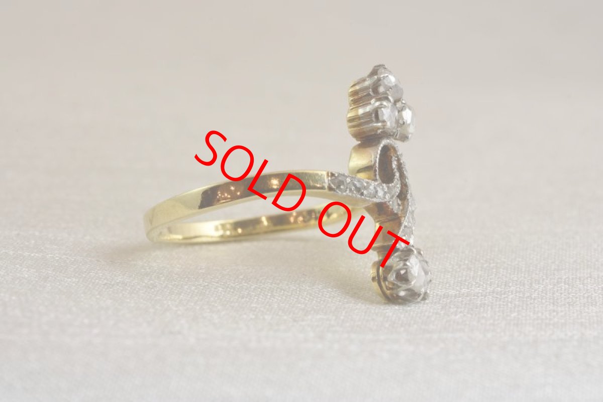 画像6: GOLD,（Pt)ダイヤモンドリング (6)