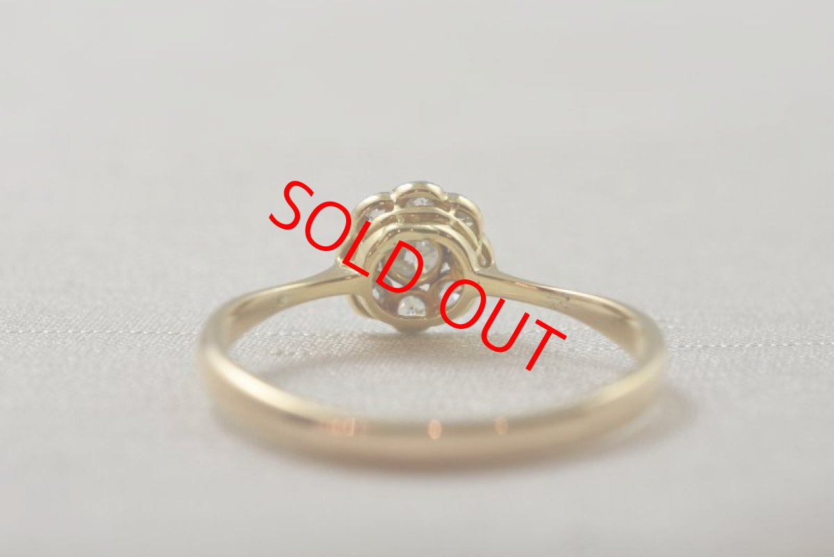画像4:  Sold 18ct，ダイヤモンドリング (4)