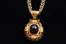 画像7: Sold GOLD.ガーネットペンダント (7)