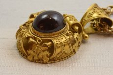 画像4: Sold GOLD.ガーネットペンダント (4)