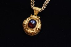 画像8: Sold GOLD.ガーネットペンダント (8)