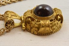 画像6: Sold GOLD.ガーネットペンダント (6)