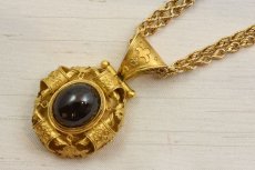 画像3: Sold GOLD.ガーネットペンダント (3)