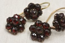 画像5: GOLD.ガーネットイヤリング (5)