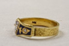 画像6: 14ct．パール エナメルリング (6)