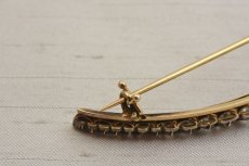画像3: 18ct.sv.ダイヤモンドブローチ (3)
