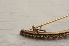 画像4: 18ct.sv.ダイヤモンドブローチ (4)