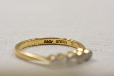 画像6: 18ct.pt.ダイヤモンドリング (6)