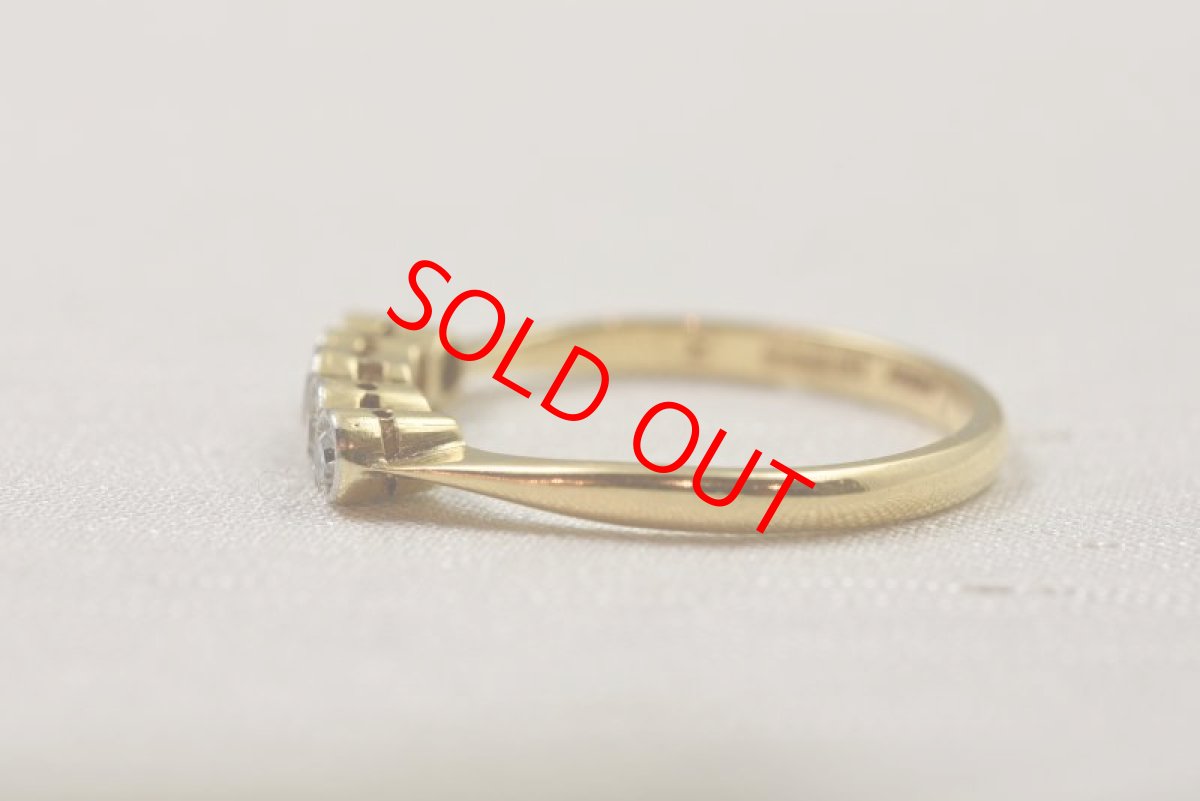 画像3: 18ct.pt.ダイヤモンドリング (3)