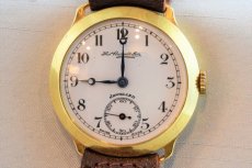 画像1: 18ct．Thos.Russell＆Sonリストウォッチ (1)