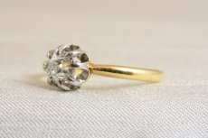 画像2: GOLD.(Pt.)ダイヤモンドリング (2)