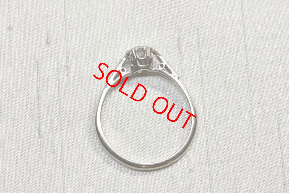画像6: Sold 18ct．pt．ダイヤモンドリング (6)
