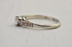 画像3: Sold 18ct．pt．ダイヤモンドリング (3)