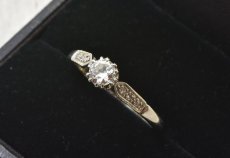 画像7: Sold 18ct．pt．ダイヤモンドリング (7)