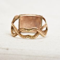 画像4: GOLD.ガーネット・パールリング  (4)