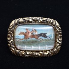 画像3: ゴールド ミニアチュールブローチ (3)