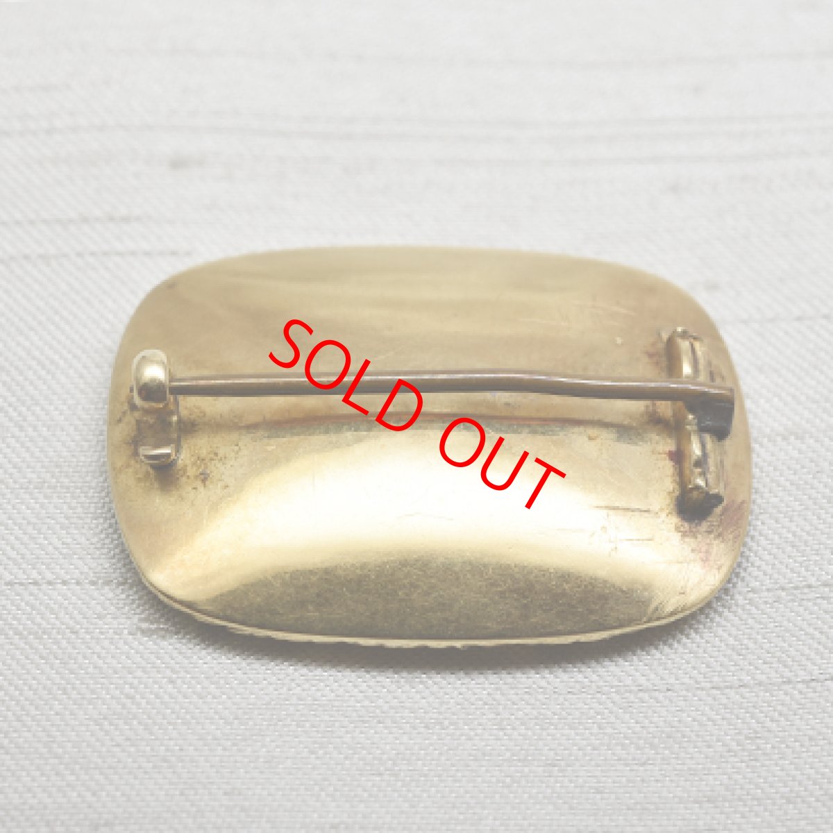 画像2: ゴールド ミニアチュールブローチ (2)