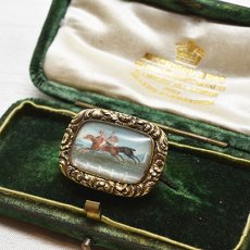 画像4: ゴールド ミニアチュールブローチ (4)