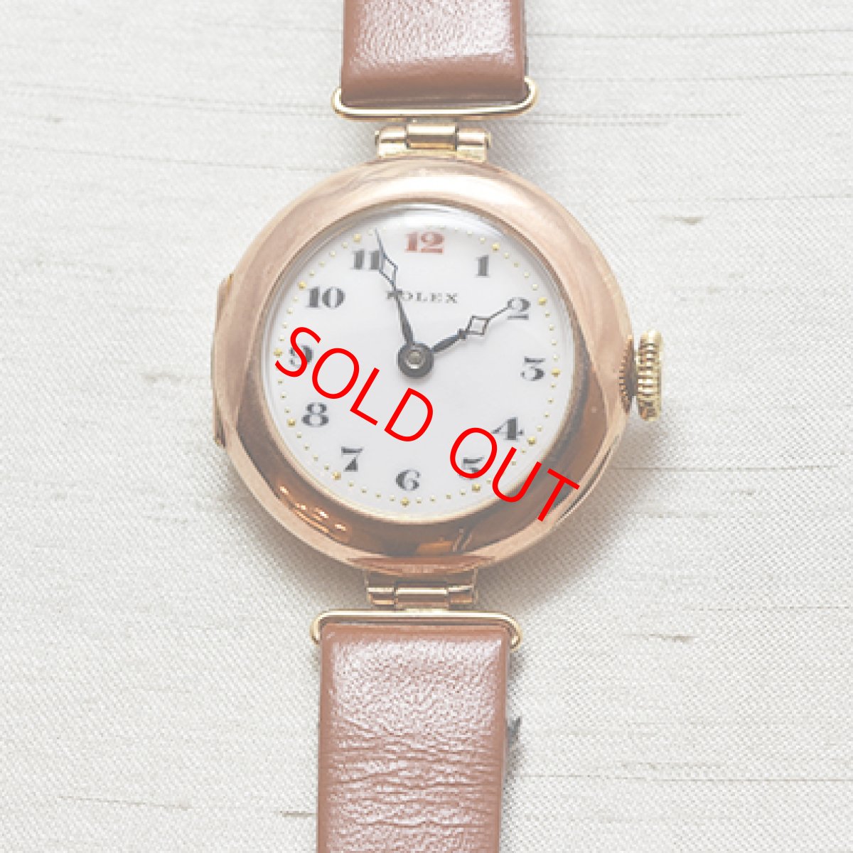 画像2: Sold 9ct．ROLEX リストウォッチ (2)