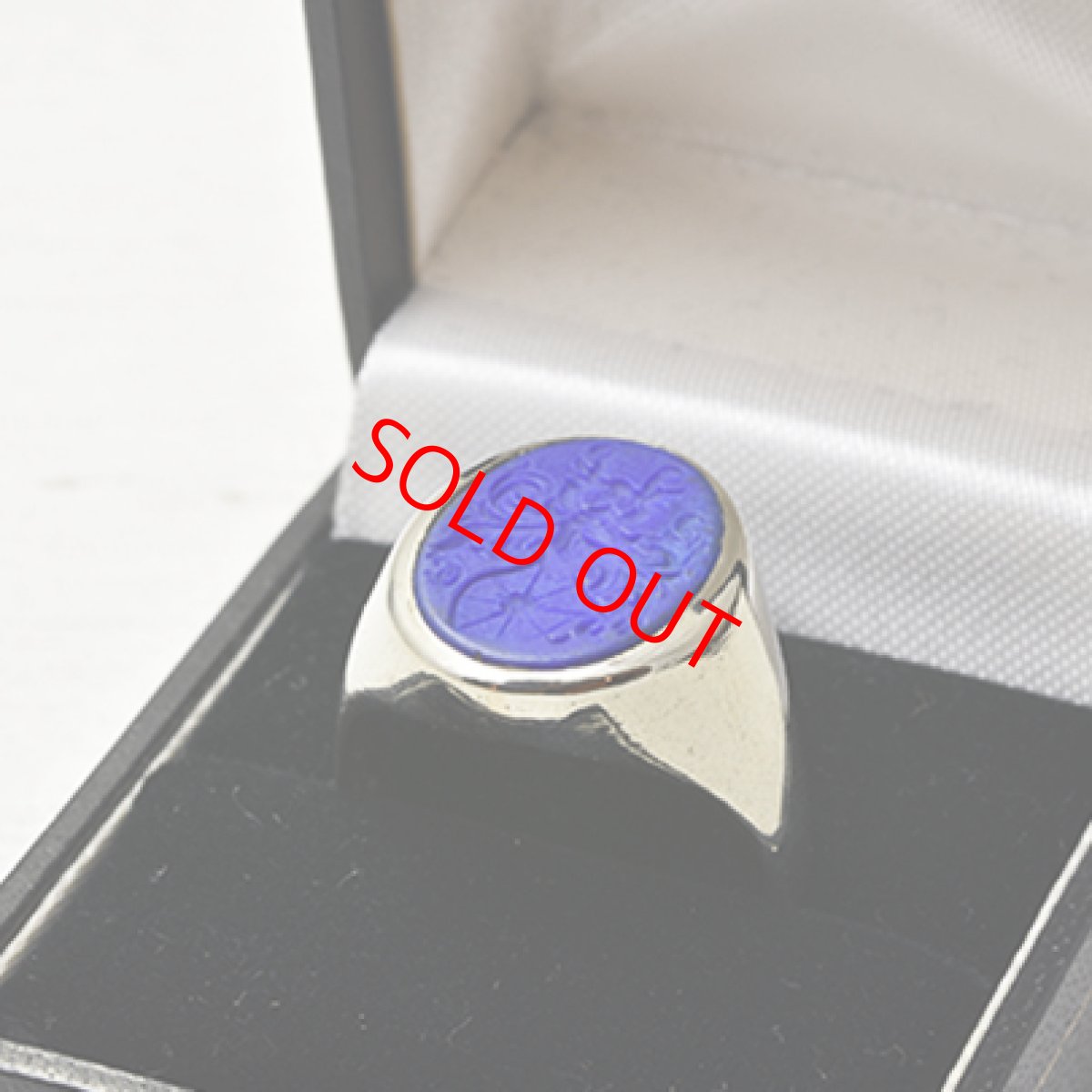 画像8: WG.ラピスラズリ インタリオリング (8)