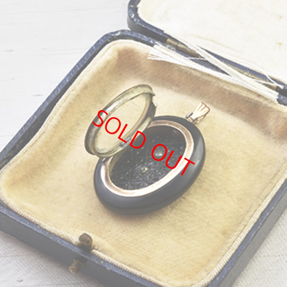 画像8: 14ctゴールド・シルバー・パール・グラスペンダント (8)