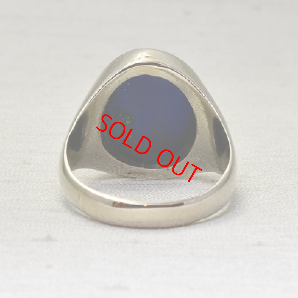 画像4: WG.ラピスラズリ インタリオリング (4)