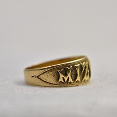 画像3: 18ct,MIZPAHリング (3)