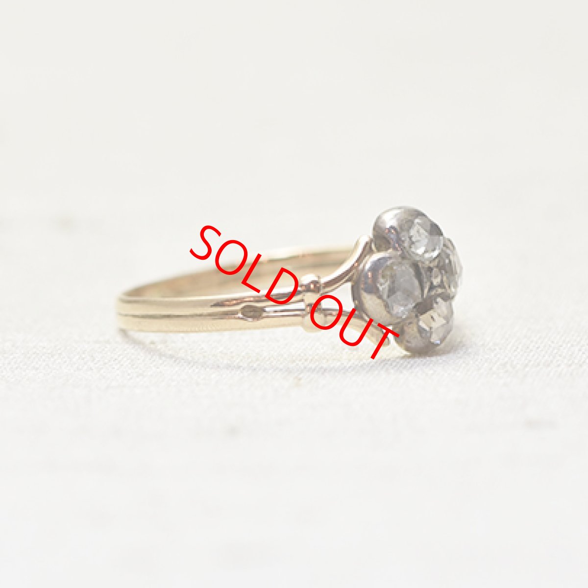 画像5: Gold.ダイヤモンドリング  (5)