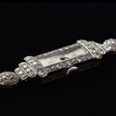 画像8: Pt.ダイヤモンドリストウォッチ (8)