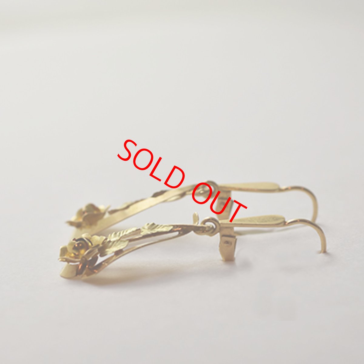 画像2: ゴールドイヤリング (2)