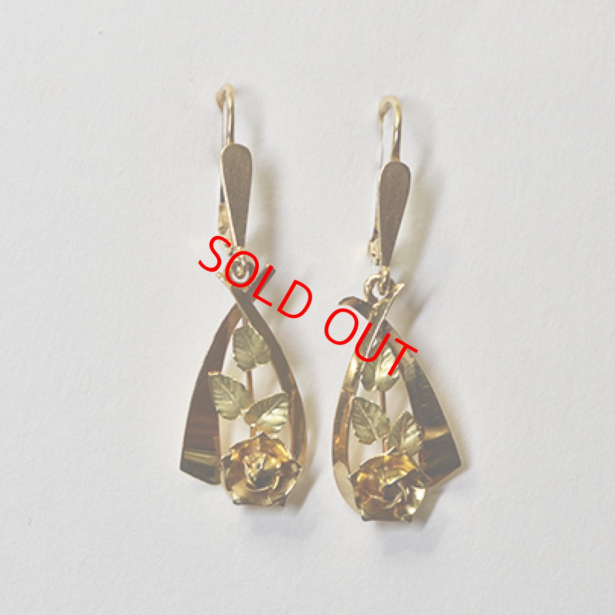 画像1: ゴールドイヤリング (1)