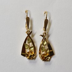 画像1: ゴールドイヤリング (1)