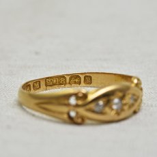画像5: 18ct,ダイヤモンドリング (5)