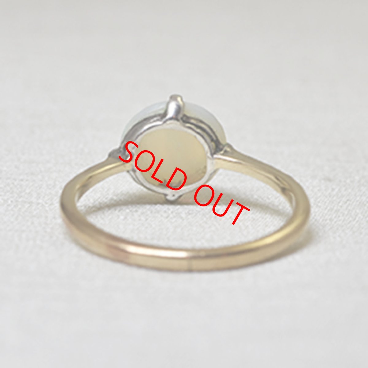 画像3: ゴールド・シルバー ・オパールリング 商談中 (3)