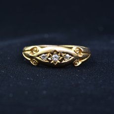 画像4: 18ct,ダイヤモンドリング (4)
